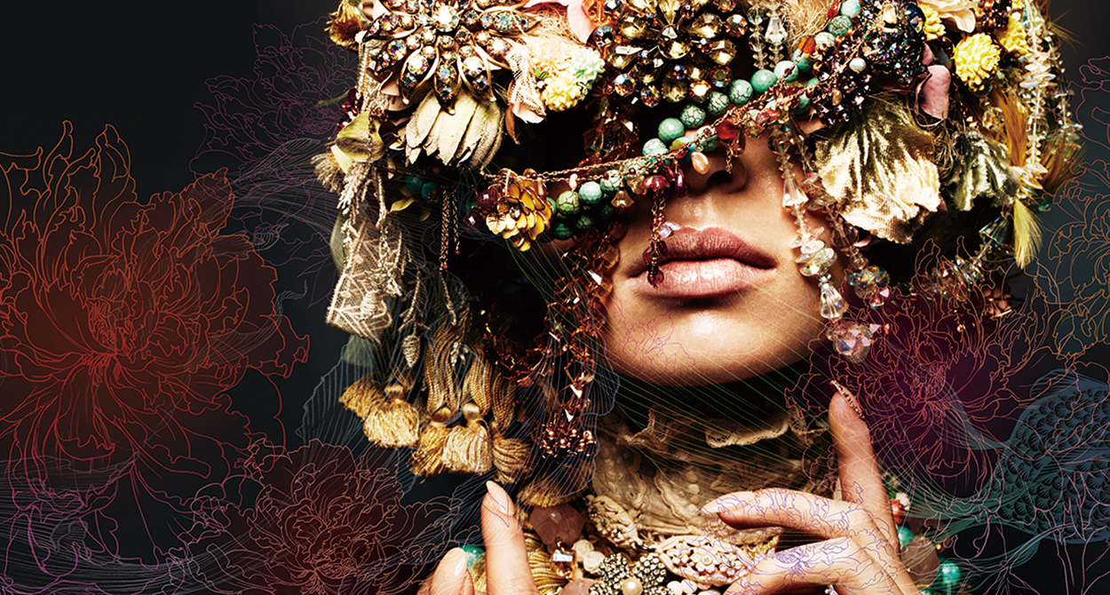 Hummingbird 藤田絵夢 空間装飾、ヘッドピース、アートディレクション、フラワーデコレーション